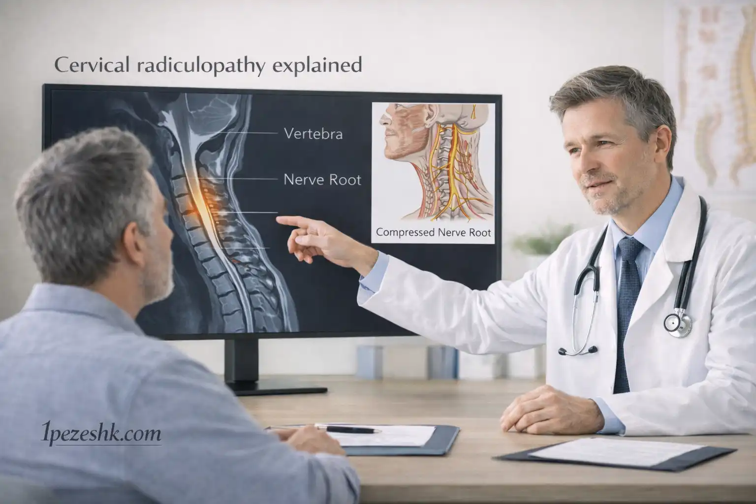 رادیکولوپاتی گردنی (Cervical Radiculopathy)