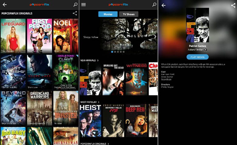 برنامه Popcornflix