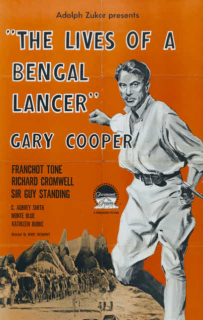 فیلم زندگی‌های یک نیزه‌دار بنگال – The Lives of a Bengal Lancer 1935