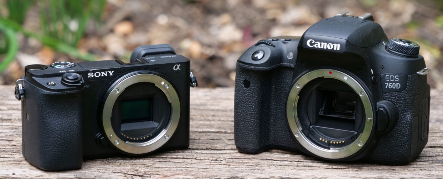 دوربین DSLR و بدون آینه یا میررلس