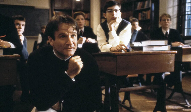 فیلم انجمن شعرای مرده با بازی رابین ویلیامز Dead Poets Society