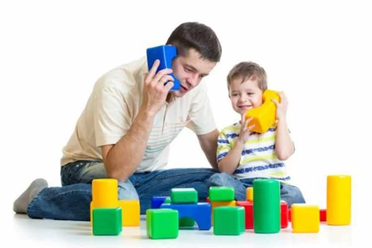 Play therapy with parents
