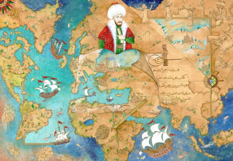 نقشه پیری ریس
