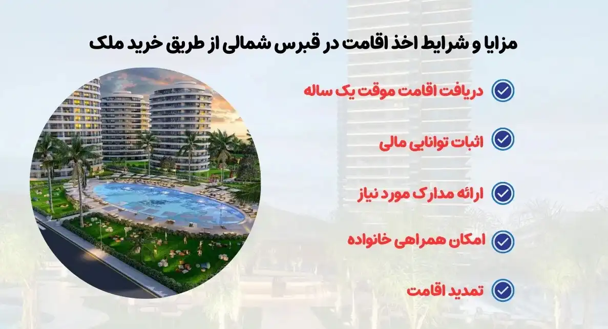 مزایای اقامت با خرید اقساطی ملک در قبرس شمالی