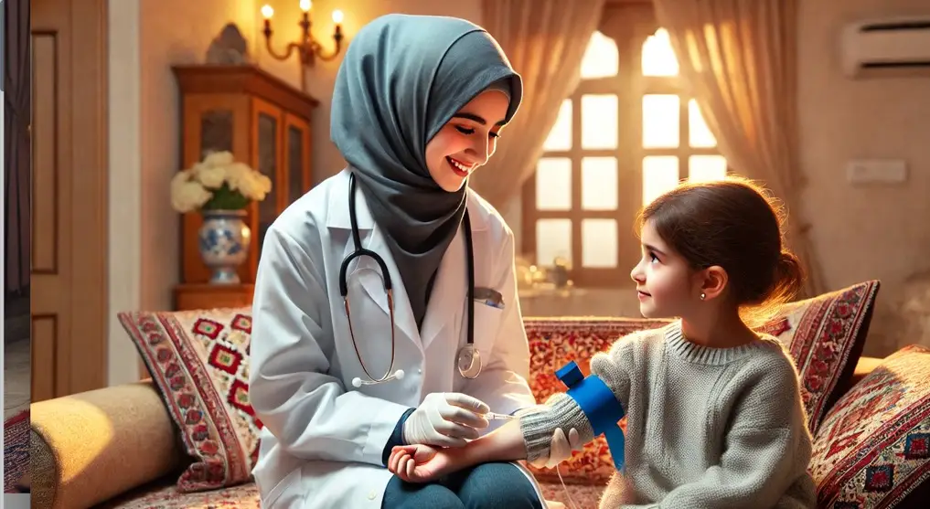 آزمایش در منزل کودکان آزمایشگاه آرامش