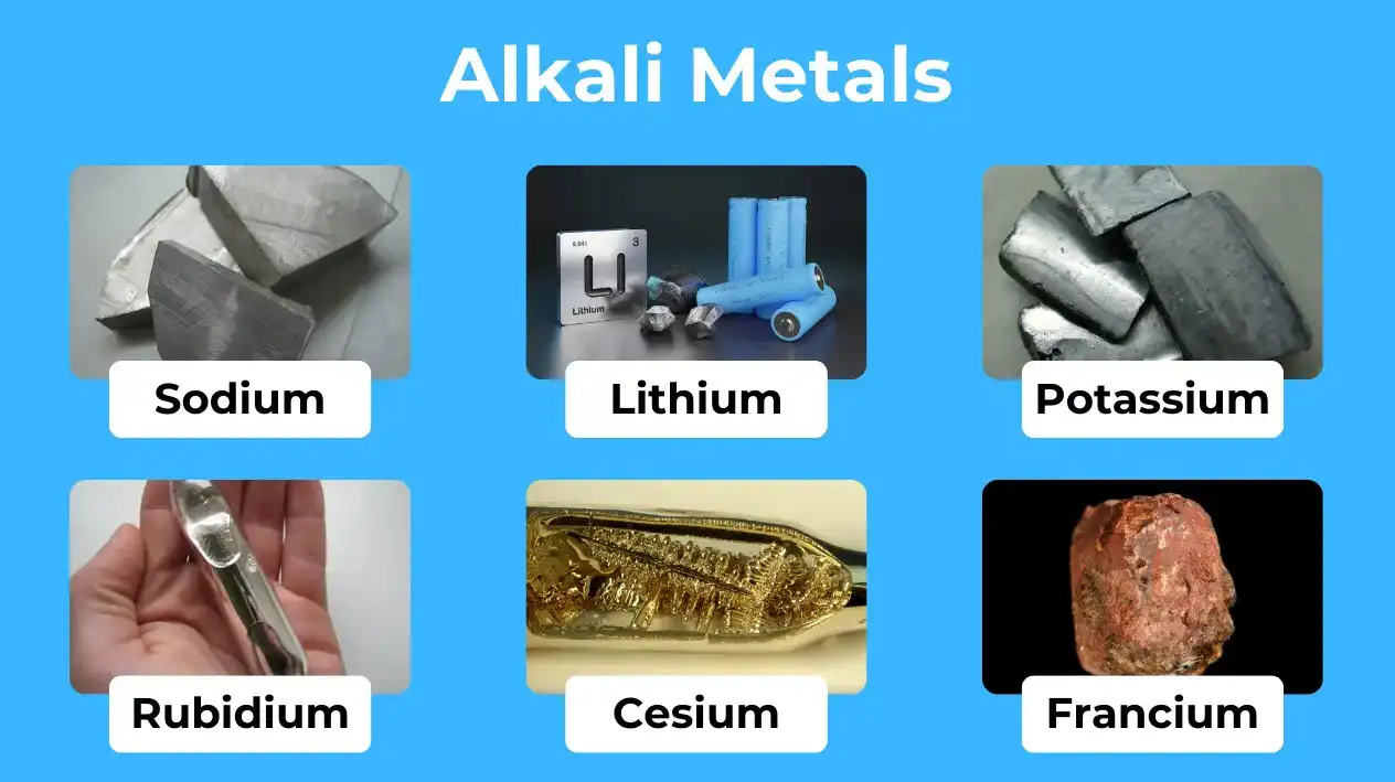 فلزات قلیایی