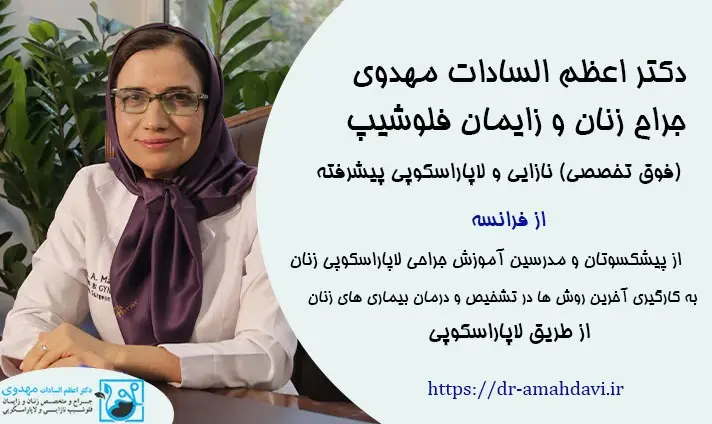 دکتر اعظمالسادات مهدوی جراح زنان و زایمان - فلوشیپ نازایی و لاپاراسکوپی پیشرفته