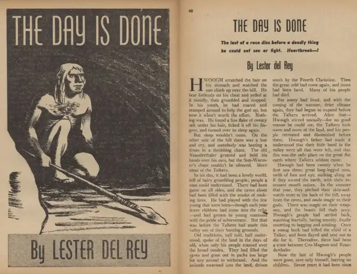 The Day Is Done (1950) – Lester del Rey