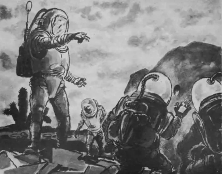 سوراخ‌های اطراف مریخ – جروم بیکسبی The Holes Around Mars – Jerome Bixby (1955)