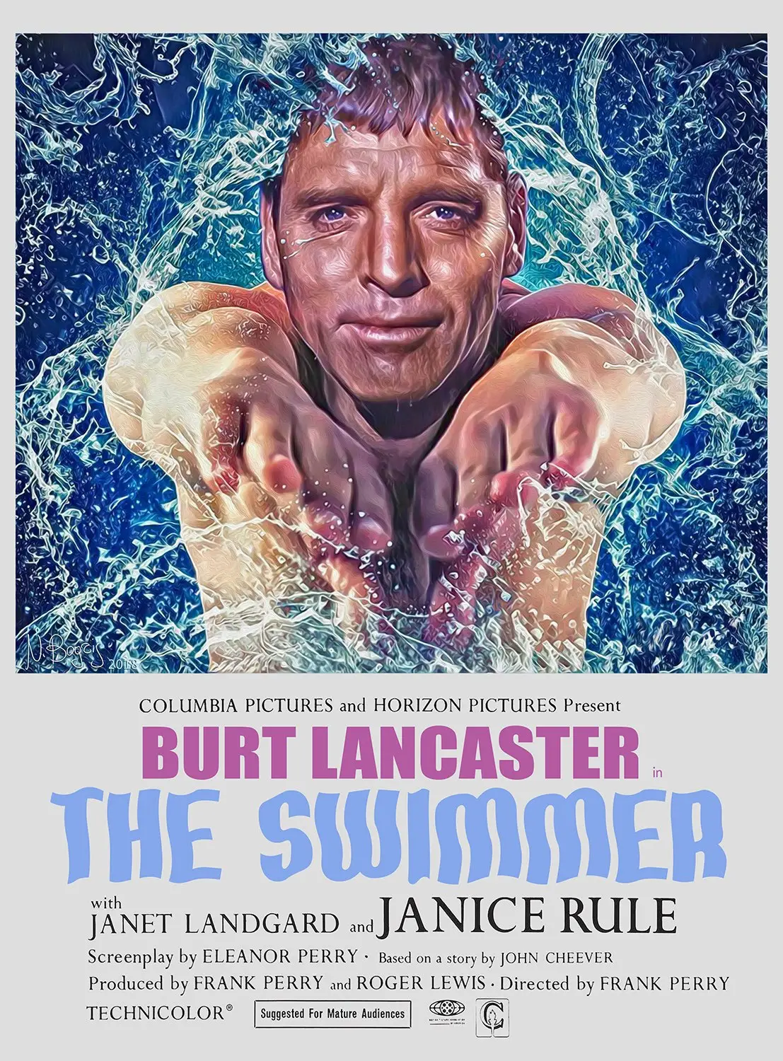 فیلم «شناگر» (The Swimmer – 1968)
