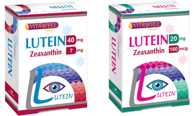 مکمل ویتاول لوتئین-زآگزانتین ویتاول