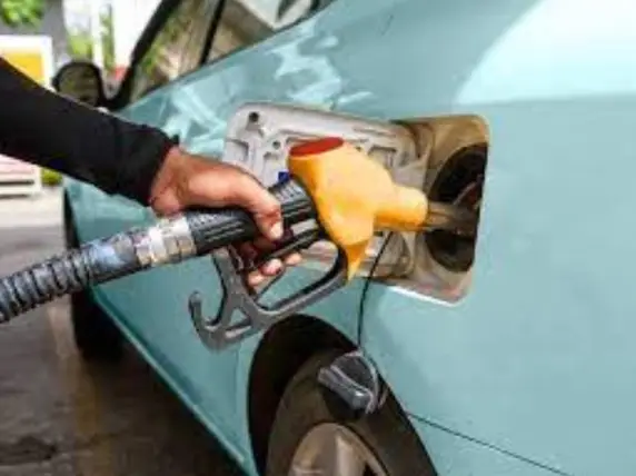 Why does gasoline smell stick to skin