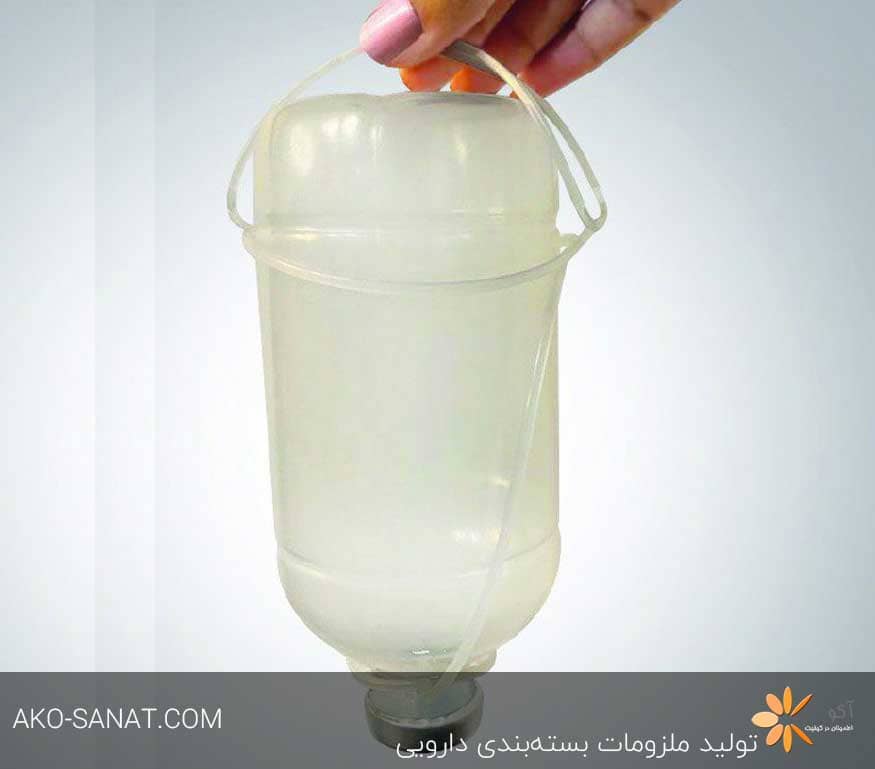 آویز سرم پلاستیکی
