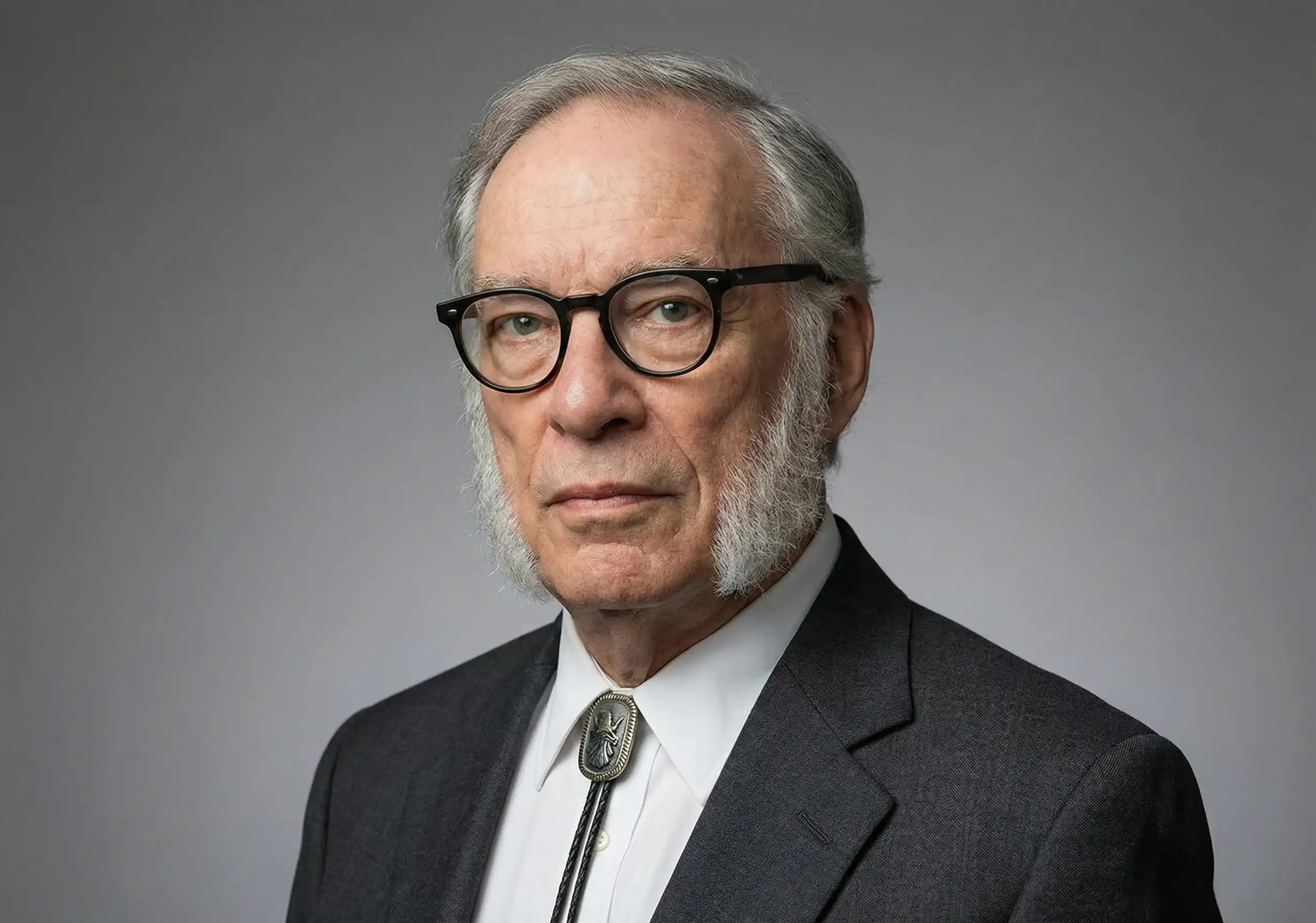 High-quality photo of Isaac Asimov created with artificial intelligence