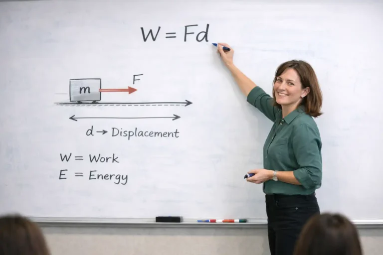 فرمول W = Fd | کار مکانیکی