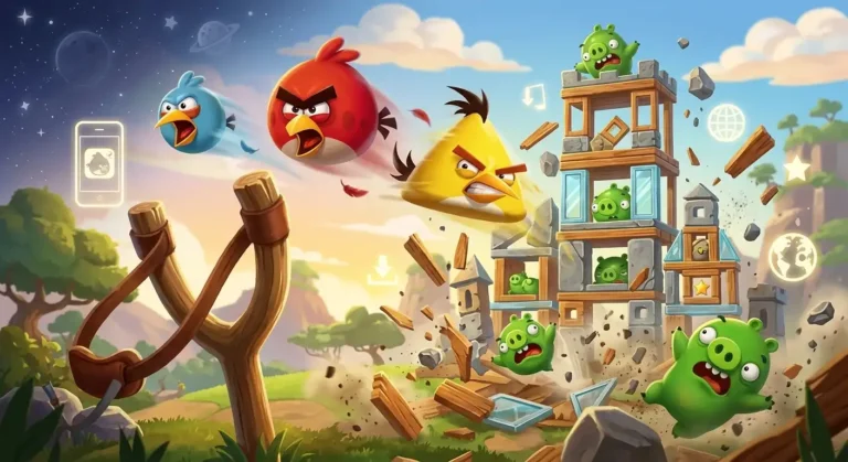داستان بازی پرندگان خشمگین (Angry Birds)