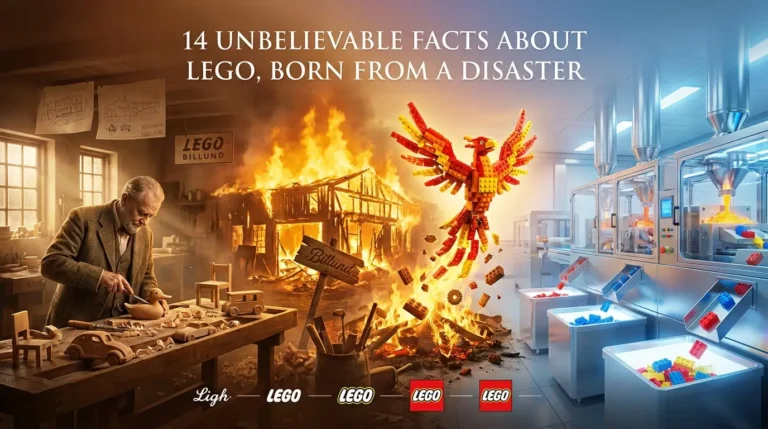 ۱۴ دانستنی باورنکردنی درباره لگو (LEGO)