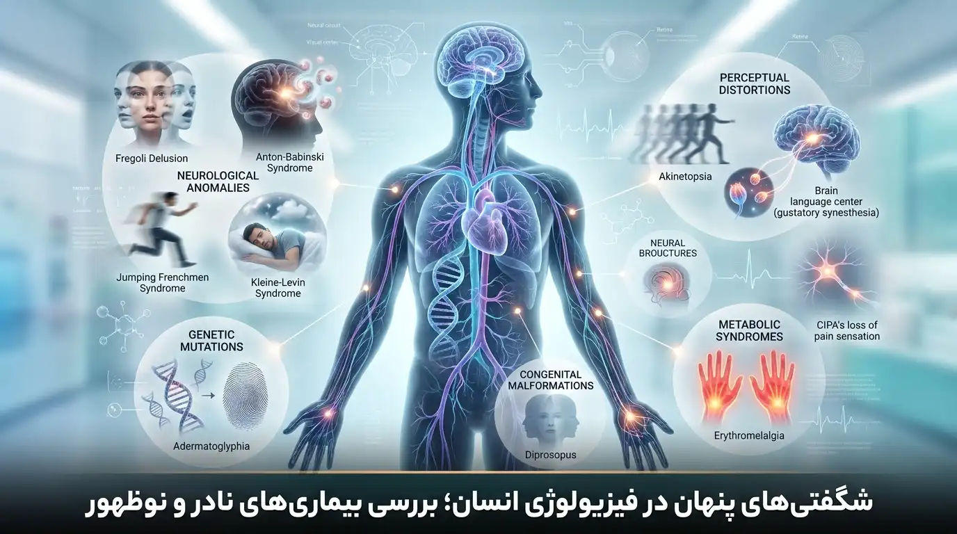 20 بیماری نادر با علائم و سیر درگیری شگفتانگیز