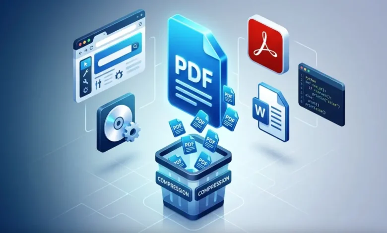 کم کردن حجم فایلهای PDF