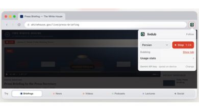 آموزش افزونه Livdub برای شنیدن دوبله زنده رایگان