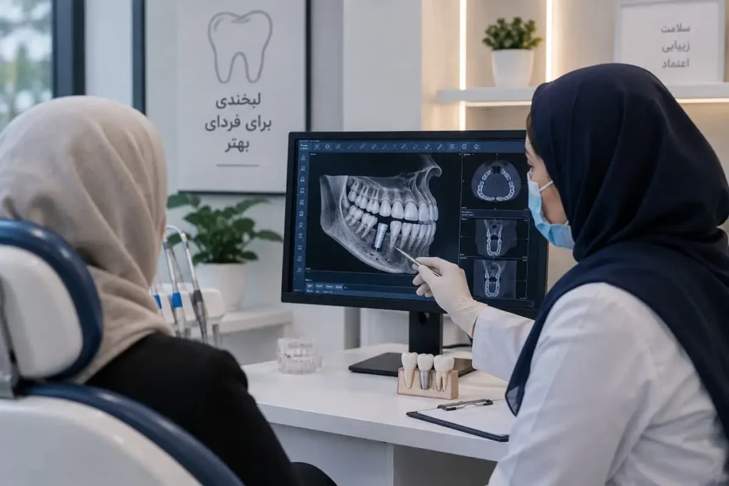 وقتی یک دندان از دست می رود، چه اتفاقی برای استخوان فک و دندان های کناری می افتد؟