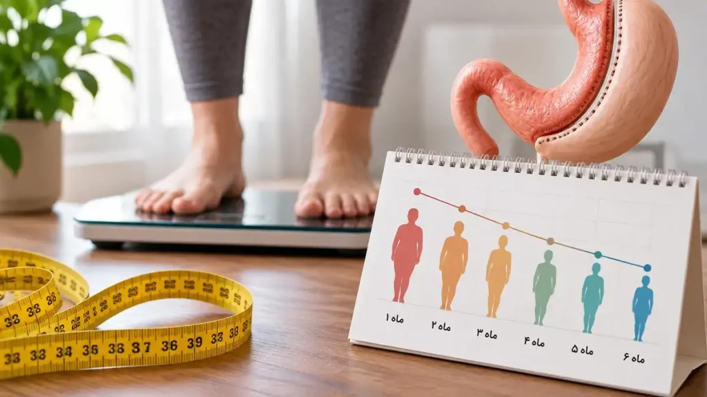 کاهش وزن بعد از اسلیو معده